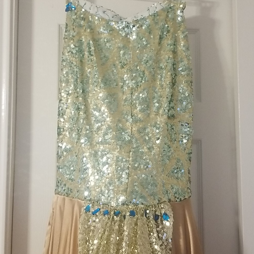 Custom Pageant Gown - Picture 7 of 10